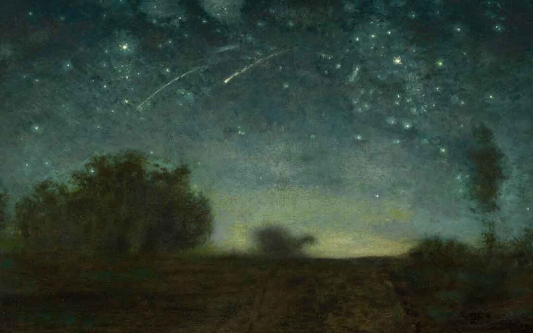 Starry Night, Jean-François Millet, 1850–1865