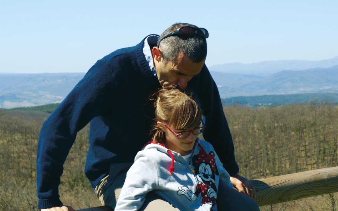 Tommaso and his with his daughter | Credit: Ombre e Luci