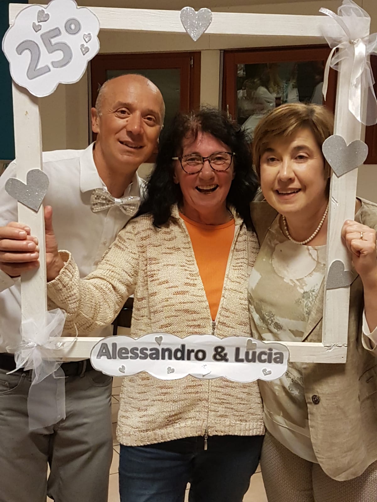 25 anni di matrimonio di Alessandro e Lucia (Luciana Spigolon)